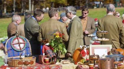 The tailgating is upscale.