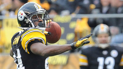 Steelers wide receiver Antonio Brown.