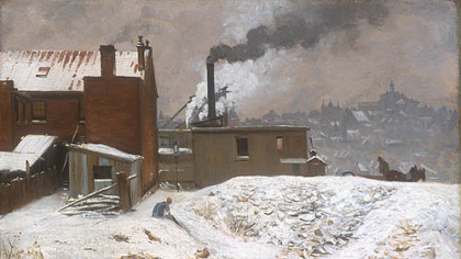 In January 1892, when Martin B. Leisser painted "Boyd's Hill," there was no more picturesque city in America than Pittsburgh for those who liked their landscapes rugged and billowing with smoke. But where was Boyd's Hill, and what buildings, exactly, are we looking at? The answers may surprise.