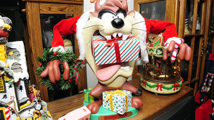 Some decorations in Carol Vicini's home.