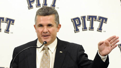 Pitt head coach Todd Graham, seen in a January photo, has sent an email to his players today informing them he is going to become the head coach at Arizona State.