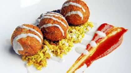 Some fine falafels at Root 174 in Regent Square.