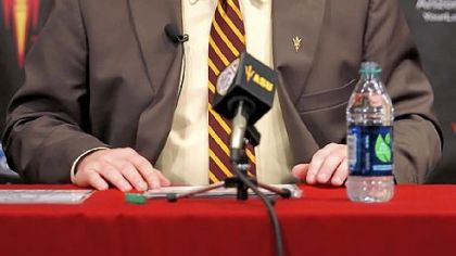 Even as the news was still sinking in in Pittsburgh, Todd Graham was being introduced by Arizona State in a late afternoon news conference Wednesday in Tempe, Ariz.