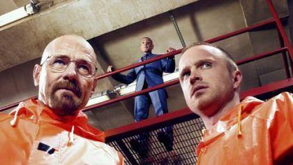 Performances by Bryan Cranston, left, Giancarlo Esposito and Aaron Paul made AMC's "Breaking Bad" oh so good.