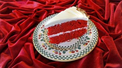 Marlene's Red Velvet Cake.