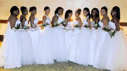 The debutantes: La'Sha Akers, Brandi Sparrow, Dia Scott, Jordyn Zechender, Bry'Anna Woodson, Larissa Hill, Maya Davis, Monica Woods, Sarah Evans, Danielle Ruple and Bria Sparrow.