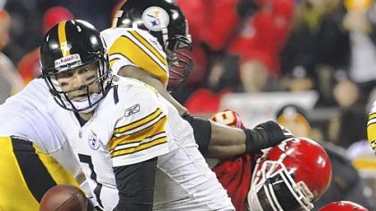Ben Roethlisberger has been sacked 308 times in 111 games an average of 2.8 per game.