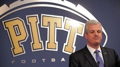 University of Pittsburgh athletic director Steve Pederson announces that head football coach Todd Graham has resigned and Keith Patterson will serve as interim head coach for the bowl game.