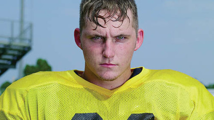 "Josh," a 2007 image by Catherine Opie, is part of "Mixed Signals: Artists Consider Masculinity in Sports" at The Andy Warhol Museum.
Courtesy the artist and Regen Projects, Los Angeles