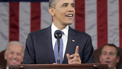 President Barack Obama delivers his State of the Union address on Capitol Hill in Washington D.C., tonight.