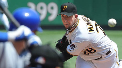 Pirates pitcher Paul Maholm is scheduled to become a free agent after this season.