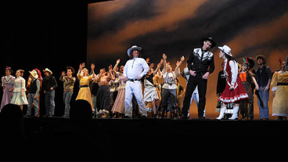 Bishop Canevin students perfrom the "Annie Get Your Gun" song "I Got Sun in the Morning" at the Gene Kelly Awards.
