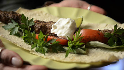 Iranian Skewered Ground Lamb Kebabs. See the recipe in this article.
