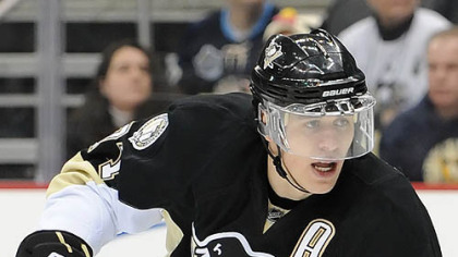 Penguins forward Evgeni Malkin.