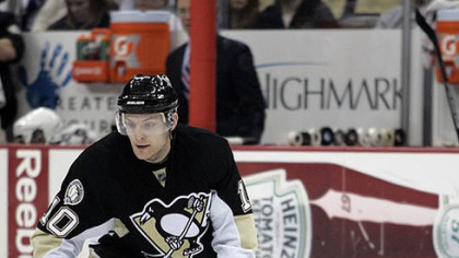 Penguins forward Mark Letestu has not played since Jan. 25 due to a knee injury.