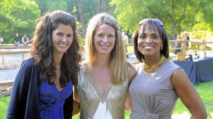 From left, Susie Hobbins-White, Becca Ringham Myerburg and Shelley Uku.