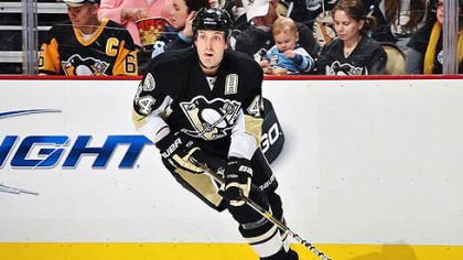 Penguins defenseman Brooks Orpik has scored 12 points this season.