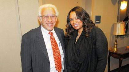 Charles Ajalat and Theodora Polamalu.