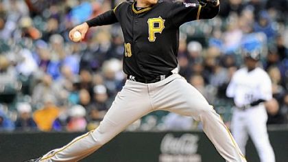 Pirates pitcher Kevin Correia.