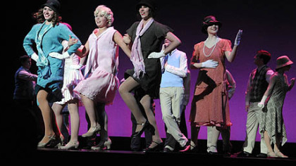 North Hills High School students perform "I Want to be Happy' from "No, No Nanette" at the Gene Kelly Awards.