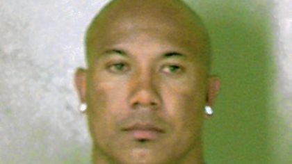 A photo released by the DeKalb County sheriff's office of Hines Ward after his arrest