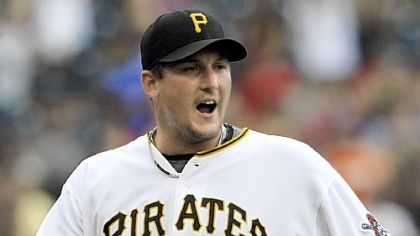 Pirates pitcher Joel Hanrahan.