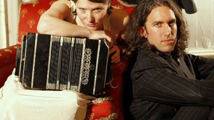 The cast of Quantum Theatre's "Maria de Buenos Aires" includes, clockwise from bottom left, Raquel Winnica, Carolina Loyola-Garcia and Ben Bogart.
