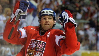 Former Penguin captain Jaromir Jagr.