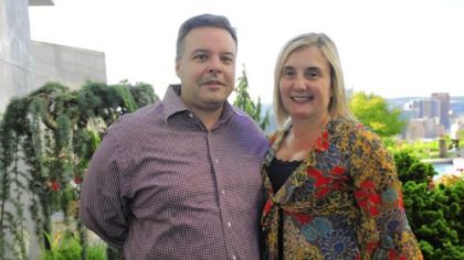 Ralph Vendredi and Jen Smokelin.