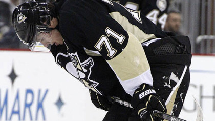 Penguins forward Evgeni Malkin has scored 35 points this season.