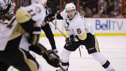 Penguins defenseman Ben Lovejoy: "We're most successful when we're in a defensive game and playing smart, limiting the other team's transition and opportunities."