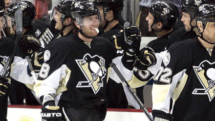 Forward James Neal has scored one goal since joining the Penguins.