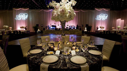 Roethlisberger reception room at the David L. Convention Center, Downtown.
