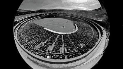 Press photo by Anthony Kaminski of the World Series at Three Rivers Stadium in 1971.