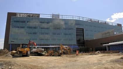 The new UPMC East hospital in Monroeville is scheduled to open in July 2012.