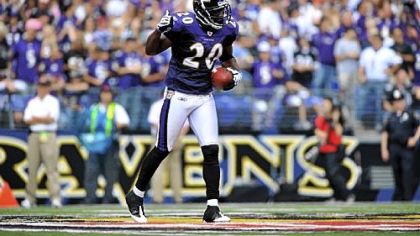 Ed Reed of the Baltimore Ravens