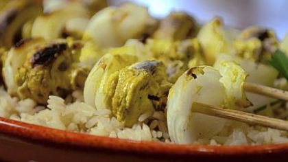 Indian Tandoori Mushrooms. See the recipe in this article.
