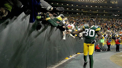 Packers wide receiver Donald Driver.