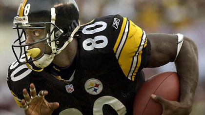 Former Steelers wide receiver Plaxico Burress.