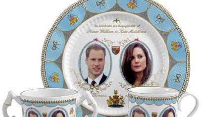 One in a series of designs for dinnerware by Anysley China.