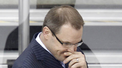 Penguins coach Dan Bylsma: "We have an opportunity to be the first to get to four wins. Our team has got to get refocused and be ready for Game 6."