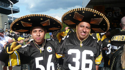 A father and son from Chihuahua, Mexico, came up for the season opener against Atlanta.