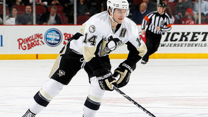 Penguins forward Chris Kunitz has missed 13 games due to an undisclosed injury.