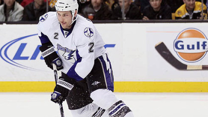 Lightning defenseman Eric Brewer: "If the goalie can see the puck, you ain't going to score. That's just the way it is."