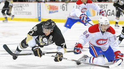 Evgeni Malkin, tripped up by the stick of the Canadiens' Tom Pyatt in a game earlier this year, will miss the Penguins first game after the all-star break tonight at Madison Square Garden because of continuing sinus problems.