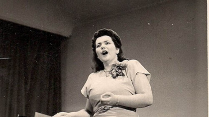 Beatrice Krebs, circa 1940.