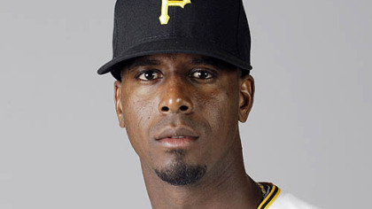 Pedro Ciriaco of the Pittsburgh Pirates baseball organization taken earlier this year.