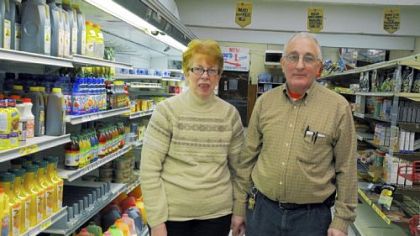 Marty and Audrey Dorfner, pictured, along with and Richard and Donna Stanton, bought the market 25 years ago.