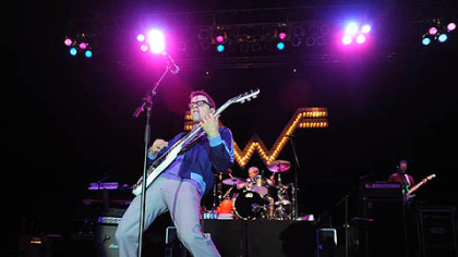 Frontman Rivers Cuomo of Weezer at Stage AE on the North Shore.