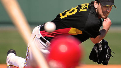 Pirates pitcher Craig Hansen.
